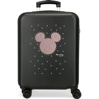 JOUMMABAGS ABS Cestovní kufr Mickey black ABS plast, 55x38x20 cm, 34 l
