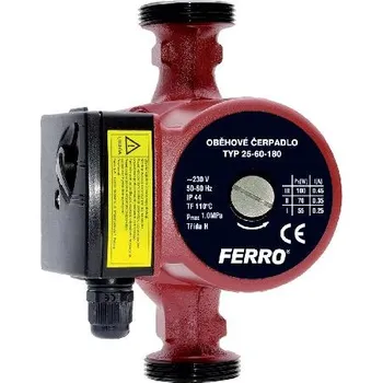 Oběhové čerpadlo Novaservis Instalatérský program - Oběhové čerpadlo Ferro, typ 25-60, 180 mm 0202W