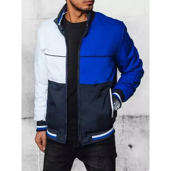 Pánský bomber Modro-bílá přechodná pánská bunda TX4353 Velikost: M
