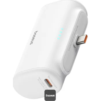Powerbanka Power banka Baseus Compact 5000mAh 20W USB-C bílá
