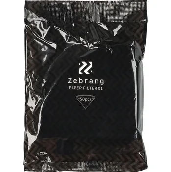 Filtr do kávovaru HARIO ZEBRANG PAPÍROVÉ FILTRY BÍLÉ V60-01 50 Ks