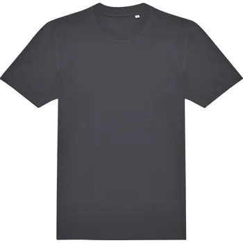 pracovní tričko B&C Tričko B&C E220 z těžké bavlny, krátký rukáv, pánské COT01011T67001-dark grey S Šedá tmavá