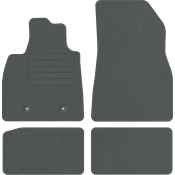 autokoberec Kobercové rohože Edecor velurové 4 ks