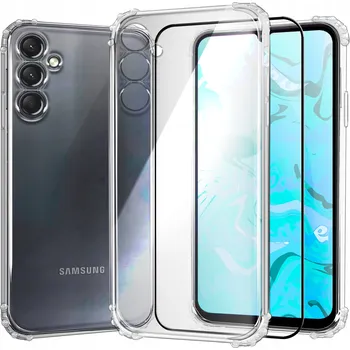 Pouzdro na mobilní telefon Průhledný Zadní Kryt Hello Case pro Samsung Galaxy A24