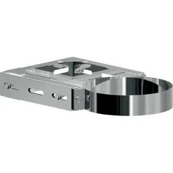 Komín E-Trade Držák nerezového komínu - vzdálenost: 218-332mm (pro komín 200/30mm) Povrch: Nerezový