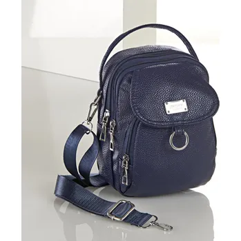 Kabelka 3Pagen Kabelka Eva námořnická modrá 19x15 cm