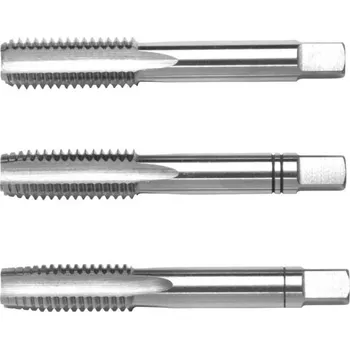 Závitořezný nástroj Sada ručních závitníků HSS DIN 352 3 kusy - 06396