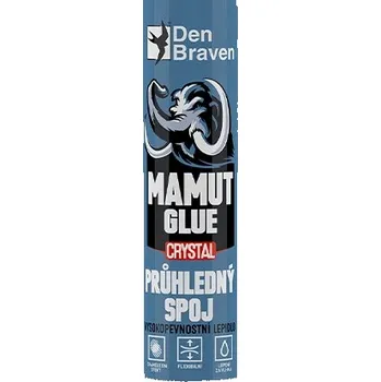 Stavební chemie Lepidlo Den Braven MAMUT GLUE Crystal transparentní 290 ml