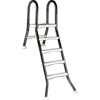 Bazénové schůdky Žebřík ESP pro nezapuštěné bazény, 4+1 stupeň, pro bazény 1,2 m výšky, AISI 304