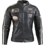 Dámská kožená moto bunda W-TEC Sheawen Lady Black Barva: Černá, Velikost: XXL
