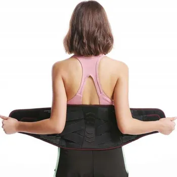 Opasek na cvičení ELEKTROSTIMULAČNÍ ZEŠTÍHLUJÍCÍ PÁS NA PAS NEOPRENOVÝ HUBNOUCÍ KORZET MODELUJÍCÍ BŘICHO M