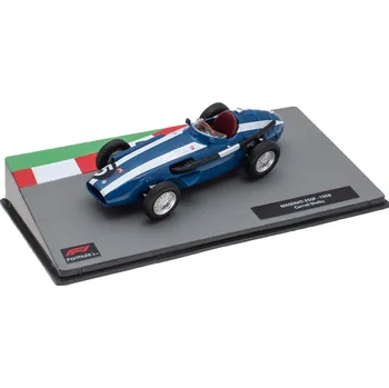 autíčko Centauria Maserati 250F 1958 Carroll Shelby 1:43 - Formula 1 Cars časopis s modelem Maserati 250 F 1958 Carroll Shelby - kovový model auta