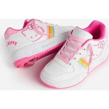 Kolečkové brusle Heelys - Hello Kitty Kama - White/Pink - koloboty Velikost boty: 35