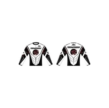 cyklistický dres ROLLER KNIGHT senior-zateplený dres red XL