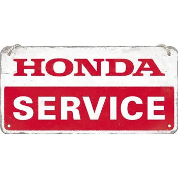 Plechová cedule NOSTALGIC ART závěsná cedule Honda Service