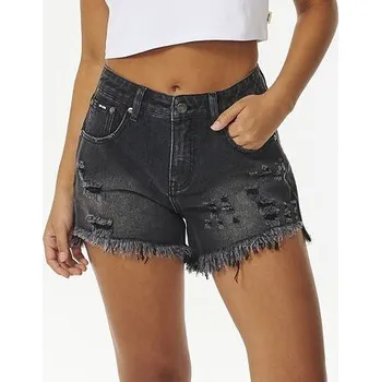 Dámské kraťasy šortky Rip Curl SOPHIE DENIM SHORT II Black velikost 28