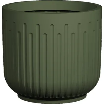 Květináč Květináč Arcus, šedozelená, více velkostí - Pottery Pots Velikost: XS - ⌀ 33, v. 30,3 cm