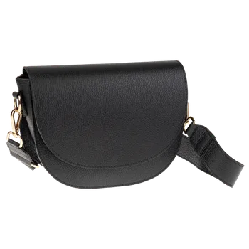 Kabelka NovaKabelka.cz Kožená italská crossbody kabelka Ramona Nera