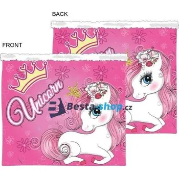 Nákrčník Dívčí nákrčník Unicorn růžový
