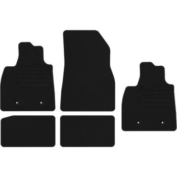 autokoberec Kobercové rohožky Edecor velurové 5 ks