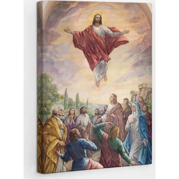 Obraz Tištěný Obraz na Plátně na Zeď Náboženský Nanebevstoupení Ježíše 20x30 cm