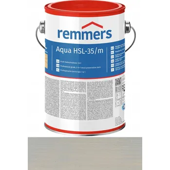 Lak na dřevo Remmers HSL-35/m Vodní lazura na dřevo 5L Stříbrná šeď