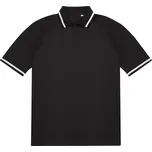 B&C Polokošile B&C Active Polo, krátký rukáv, unisex COT01AP0100205-black 2XL Černá