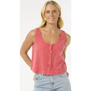 Tílko Rip Curl CLASSIC SURF TANK II Hibiscus Red velikost M