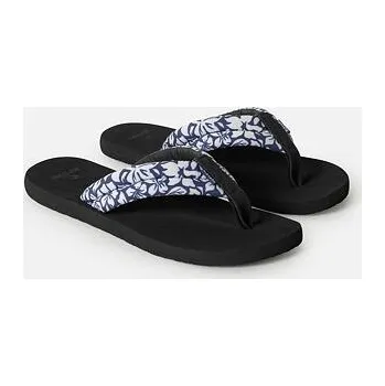 Dámské žabky žabky Rip Curl FREEDOM PLUSH BLOOM OPEN TOE Black velikost 39.0