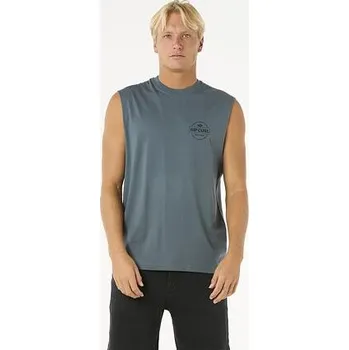 tričko Rip Curl STAPLER MUSCLE Pine Night velikost XL