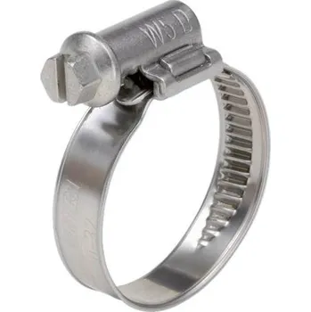 hadicová spona Hadicová spona s asymetrickým zámkem z nerezavějící oceli 8-16 mm - 053800816