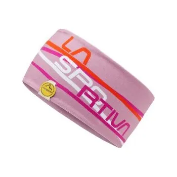 Módní doplněk La Sportiva Stripe Headband Rose fialová