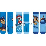 Ponožky dětské Paw Patrol modré - sada 3 páry