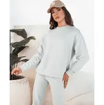 Mintová dámská basic mikina SWAN BY1289 Velikost: S