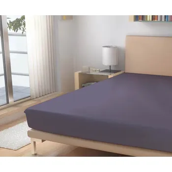 Polášek prostěradlo jersey ocelově šedá 180/200