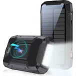Winner Group Powerbanka 20000 mAh, PD20W+ QC3.0, se solárním panelem
