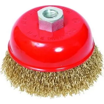 Brusný kartáč Kartáč drátěný hrncový 75 mm M14 vlna FESTA