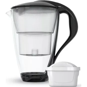 Filtrační konvice Dafi Crystal unimax 2 l - černá + filtr zdarma