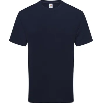 pracovní tričko Fruit of the Loom Tričko Pure Cotton T, těžká bio bavlna, krátký rukáv, unisex COT161362a3604-deep navy XL Navy deep