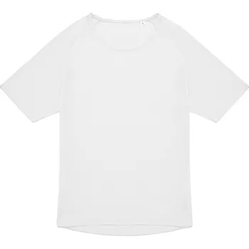 pracovní tričko B&C Tričko B&C Active T, sportovní, krátký rukáv, unisex COT01AT0300113-white 3XL Bílá