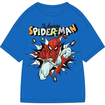 Chlapecké tričko Spider Man - licence Chlapecké tričko - Spider-Man 52021656, modrá Barva: Modrá, Velikost: 116