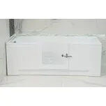 Aplomo Perfect akrylátová vana s dvířky a krycími panely Délka vany: 170cm