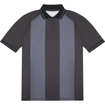 Pánské tričko B&C Polokošile B&C Active Polo, krátký rukáv, unisex COT01AP0181004-black/dark XL Černá/šedá tmavá