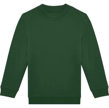 B&C Mikina B&C ID.332 Crew kids, dětská COT01K33254061-bottle gree Zelená lahvově 3-4