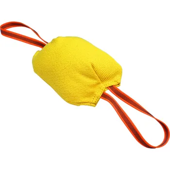 tréninková pomůcka pro psa BAFPET Pešky RINGO, 2x ucho ,,XL,, Barva: Žlutá, Rozměr: ,,XL,, 20cm x 23cm 09028