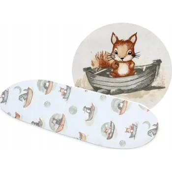 Prostěradlo PROSTĚRADLO DO KOČÁRKU KORBIČKY KOLÉBKY BAVLNĚNÉ