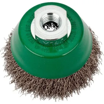 Drátěný kartáč Hrncový kartáč se zvlněným drátem z nerez. Oceli M14 - 0714692015