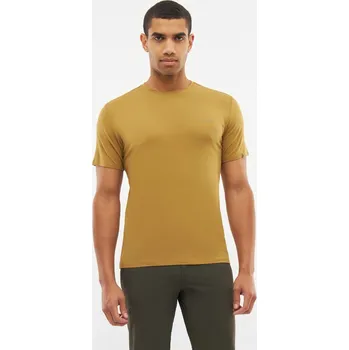 Pánské tričko Pánské tričko z bambusu Viking Harvi světle hnědá M