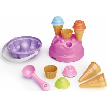 Hra na zahradu Adriatic Sada na písek Zmrzlinové kornouty