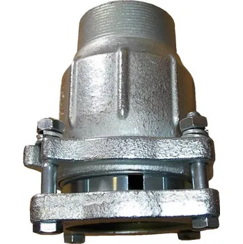 Vodovodní potrubí AGAFLEX AK spojka 3", 87,5-90,0mm, s přírubou, s vnějším závitem, svěrná, voda, litina/pozink 10010018